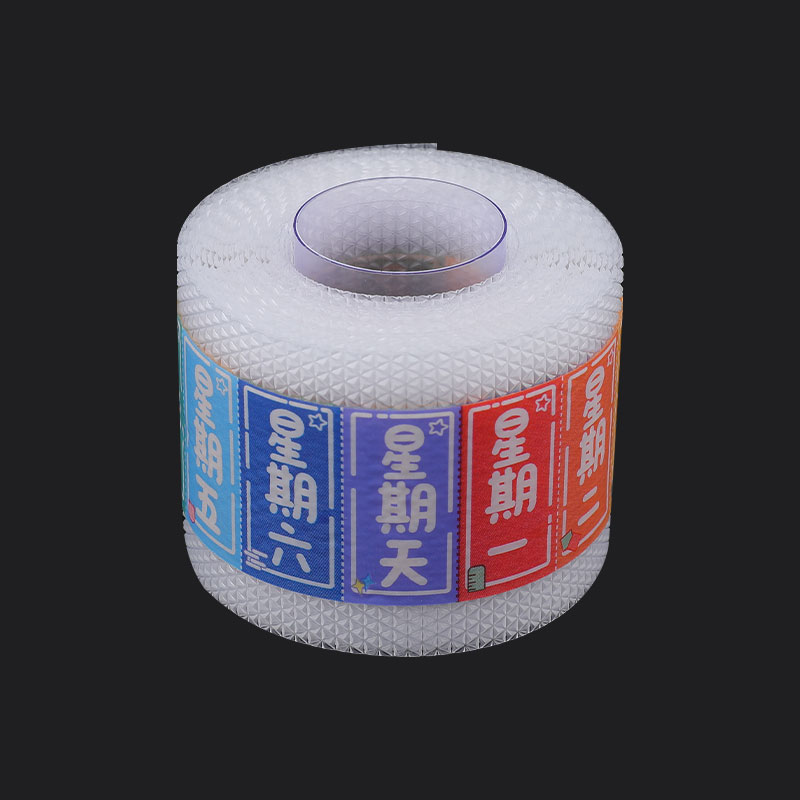 Patrón personalizado impreso con fecha Patch de cicatriz de gel de silicona de rollo de grado médico