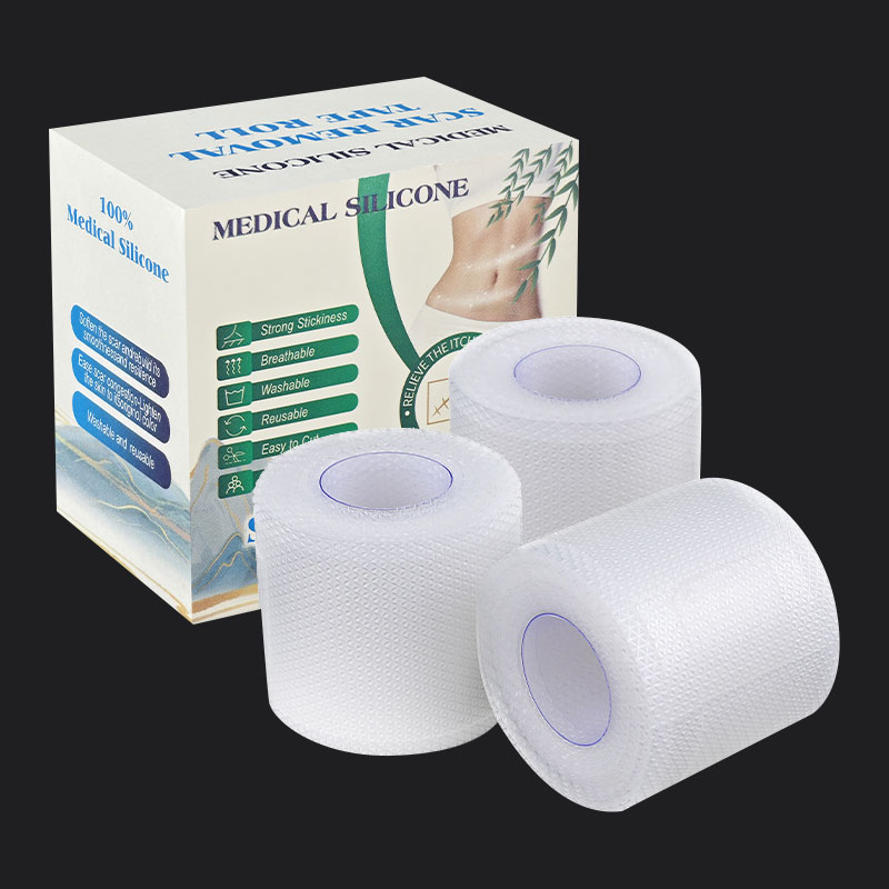 Eliminación de cicatriz efectiva reutilizable impermeable transparente gel de silicona cicatriz rol