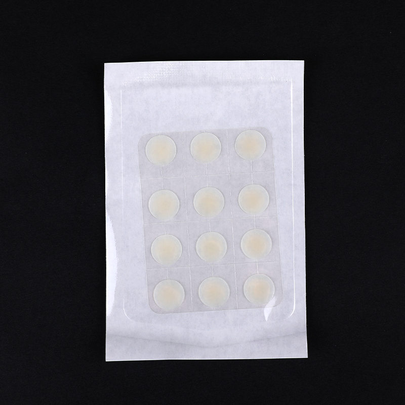 12 Parche para acné/apósito hidrocoloide de aceite de caléndula Edge (Tamaño de 12 piezas: este juego contiene 12 * parches). 12mm (12 piezas) )