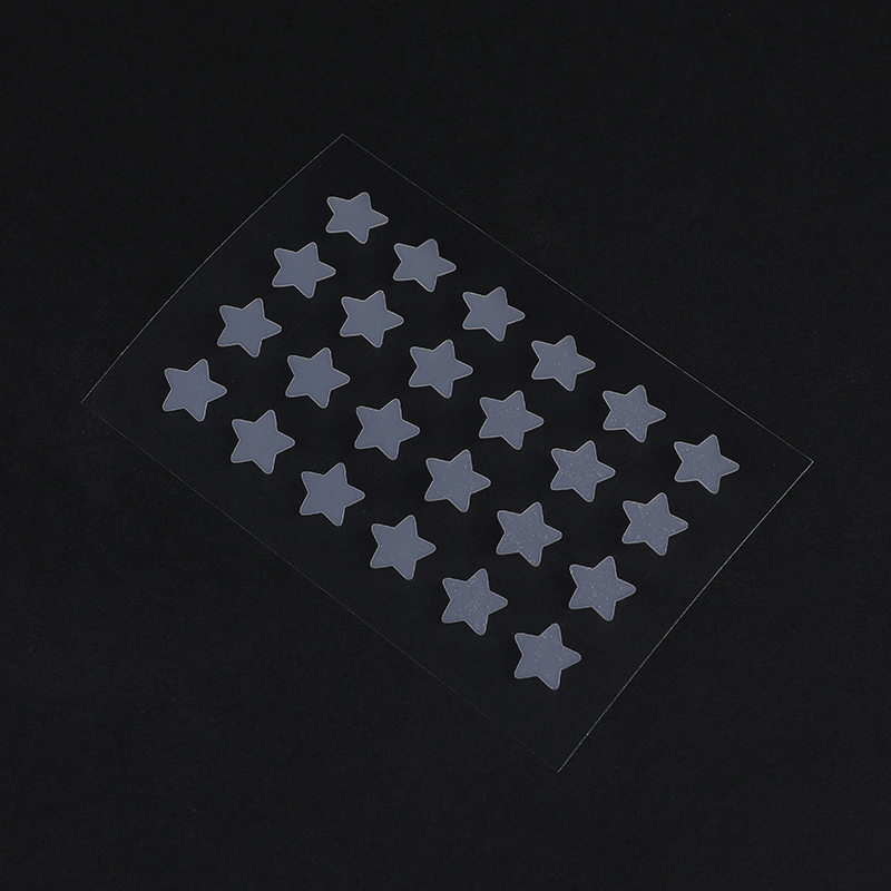 24 parches para acné en forma de estrella (Tamaño de 24 piezas: este juego contiene 24 parches). 10 mm (24 piezas) ）
